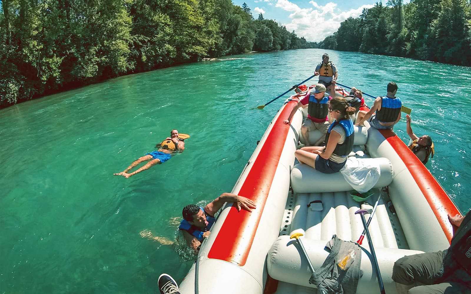 Aare Float Tickets: from Thun to Bern