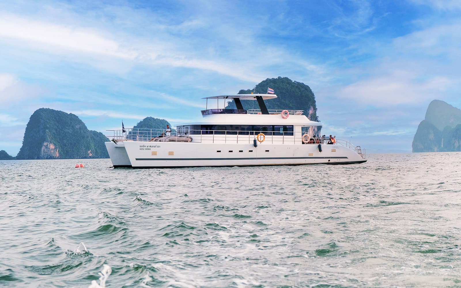 By Luxury Catamaran: James Bond Island & Hong Island Sunset Dinner Cruise from Phuket