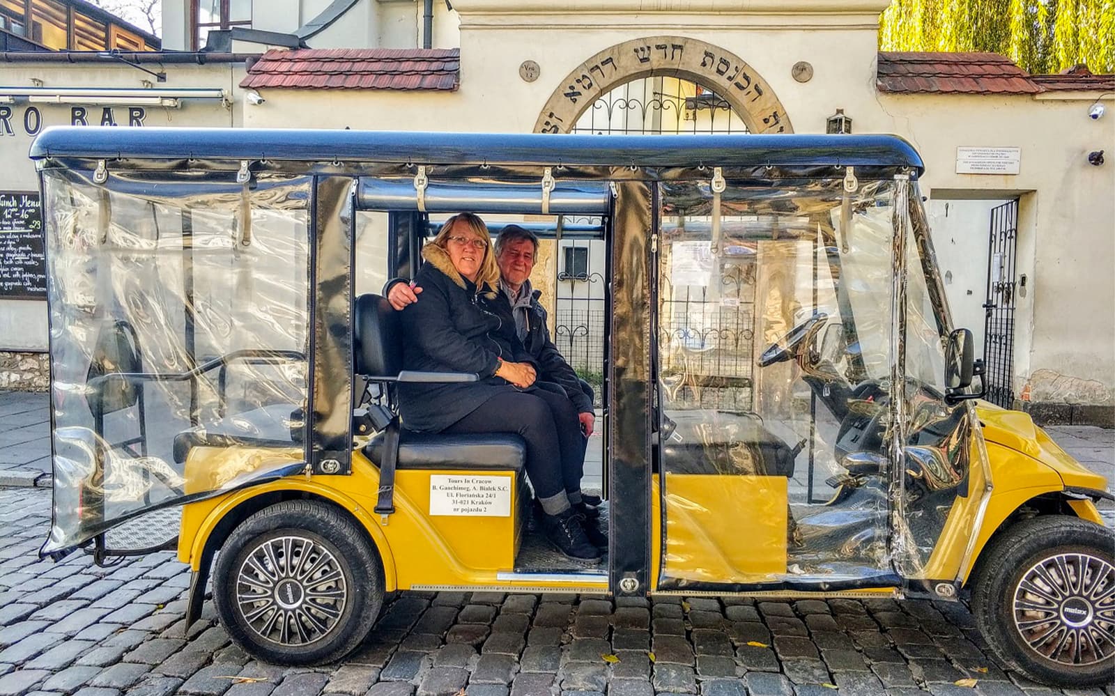 Krakow: Kazimierz Quarter and Former Jewish Ghetto Sightseeing by Golf Cart: Guided Tour tickets in Krakow - Features | TickYourList