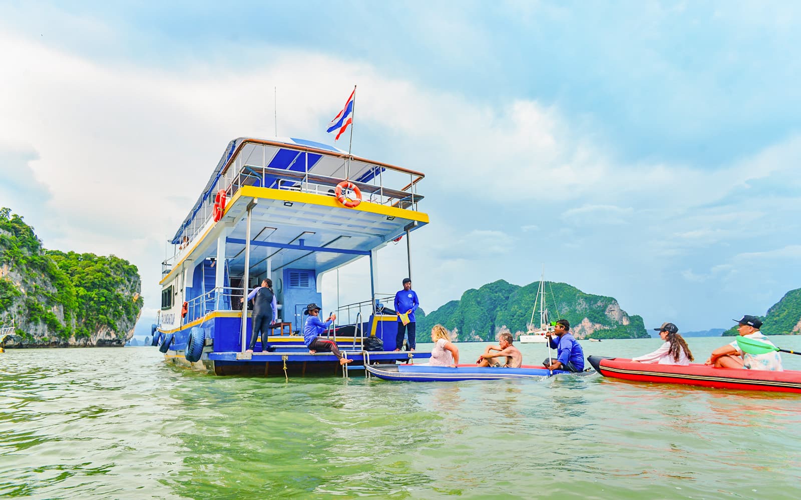 By Big Boat: James Bond Island, Hong Island & Phang Nga Bay Canoeing Tour from Phuket