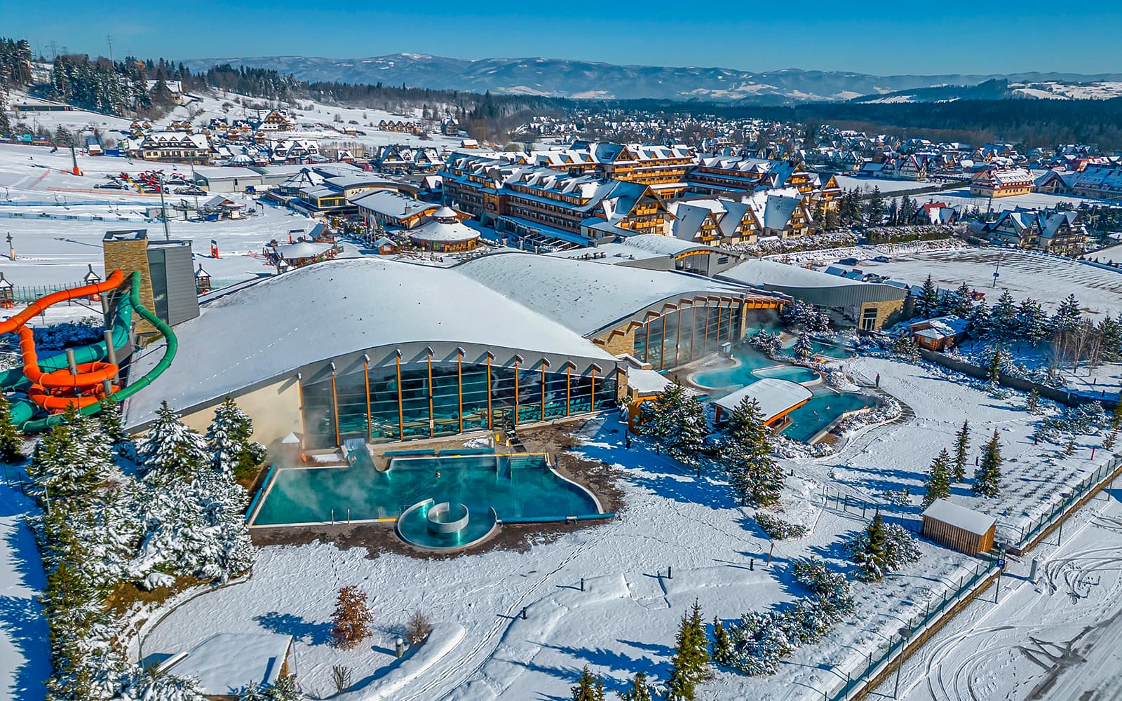 From Krakow: Zakopane Day Trip with Terma Bania Hot Springs, Cable Car & Transfers
