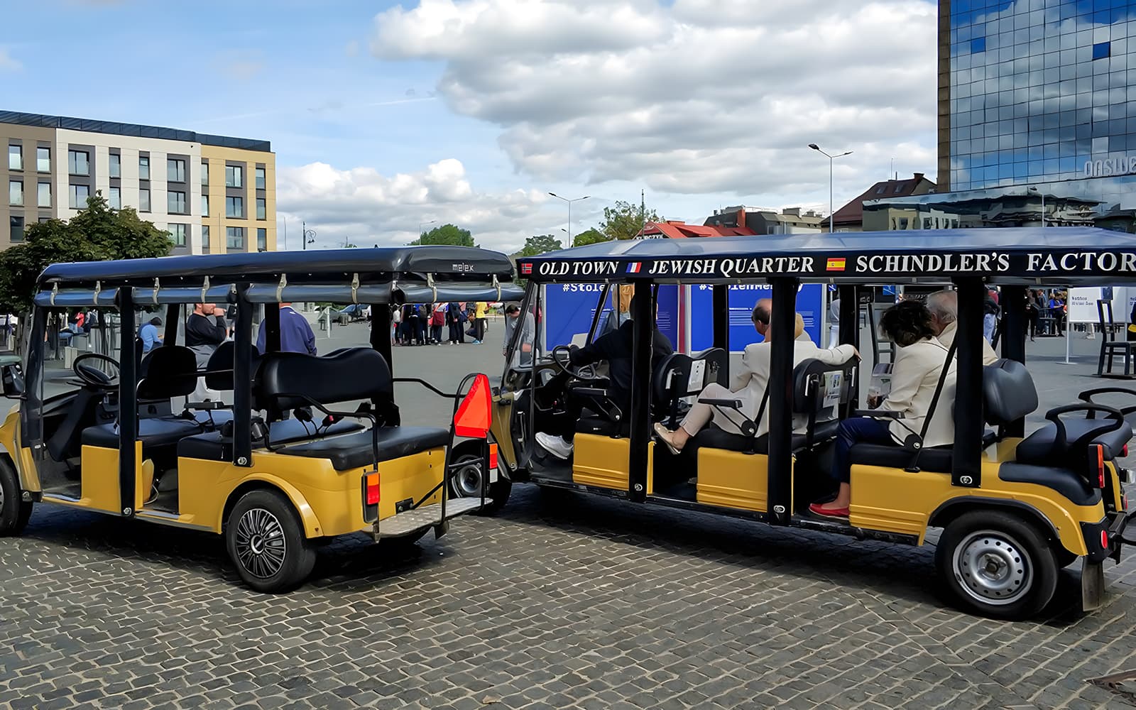 Kazimierz by Golf Cart + Schindler's Factory Museum Tour tickets in Krakow - Activities | TickYourList