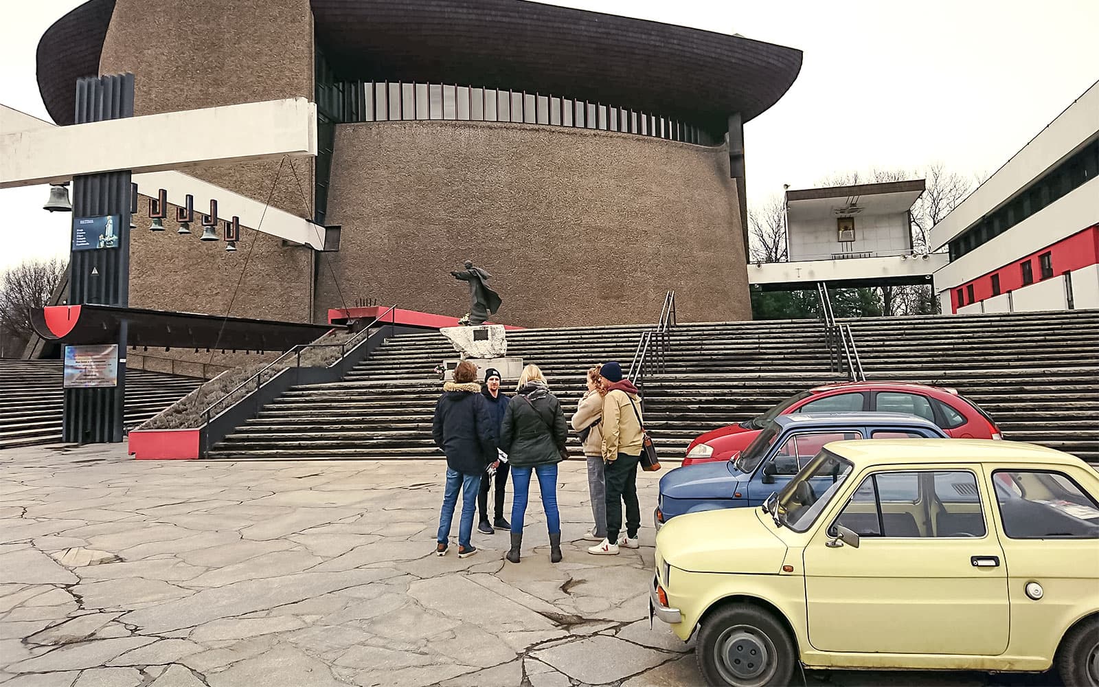 Guided Tour of Nowa Huta on Retro Cars