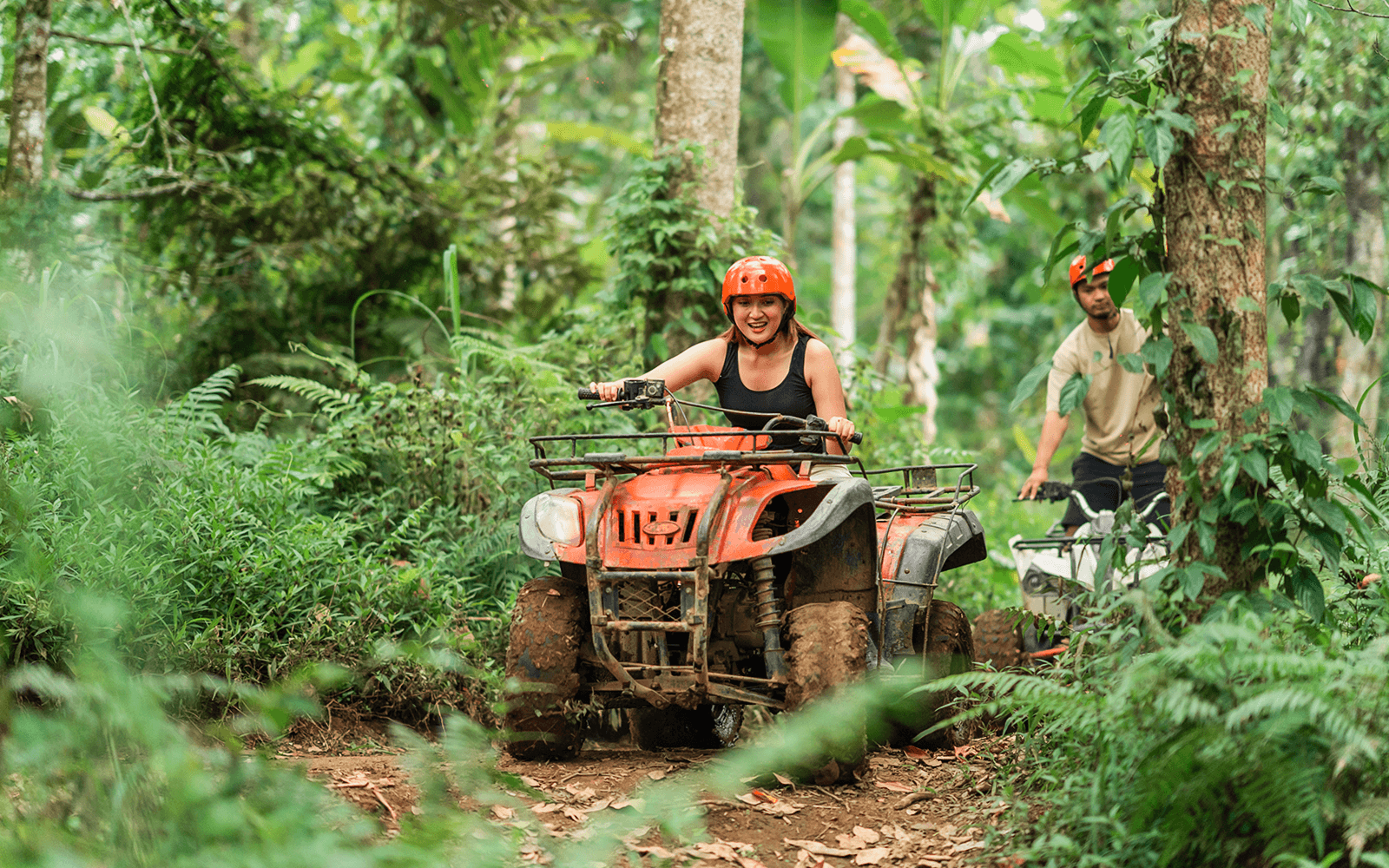 From Phuket: Bamboo Rafting, ATV Ride with Elephant Trekking & Bathing Experience tickets in Phuket - Activities | TickYourList