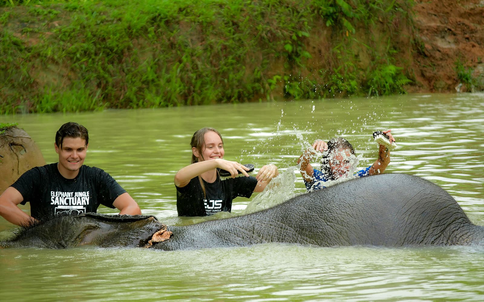 From Phuket: Bamboo Rafting, ATV Ride with Elephant Trekking & Bathing Experience tickets in Phuket - Features | TickYourList