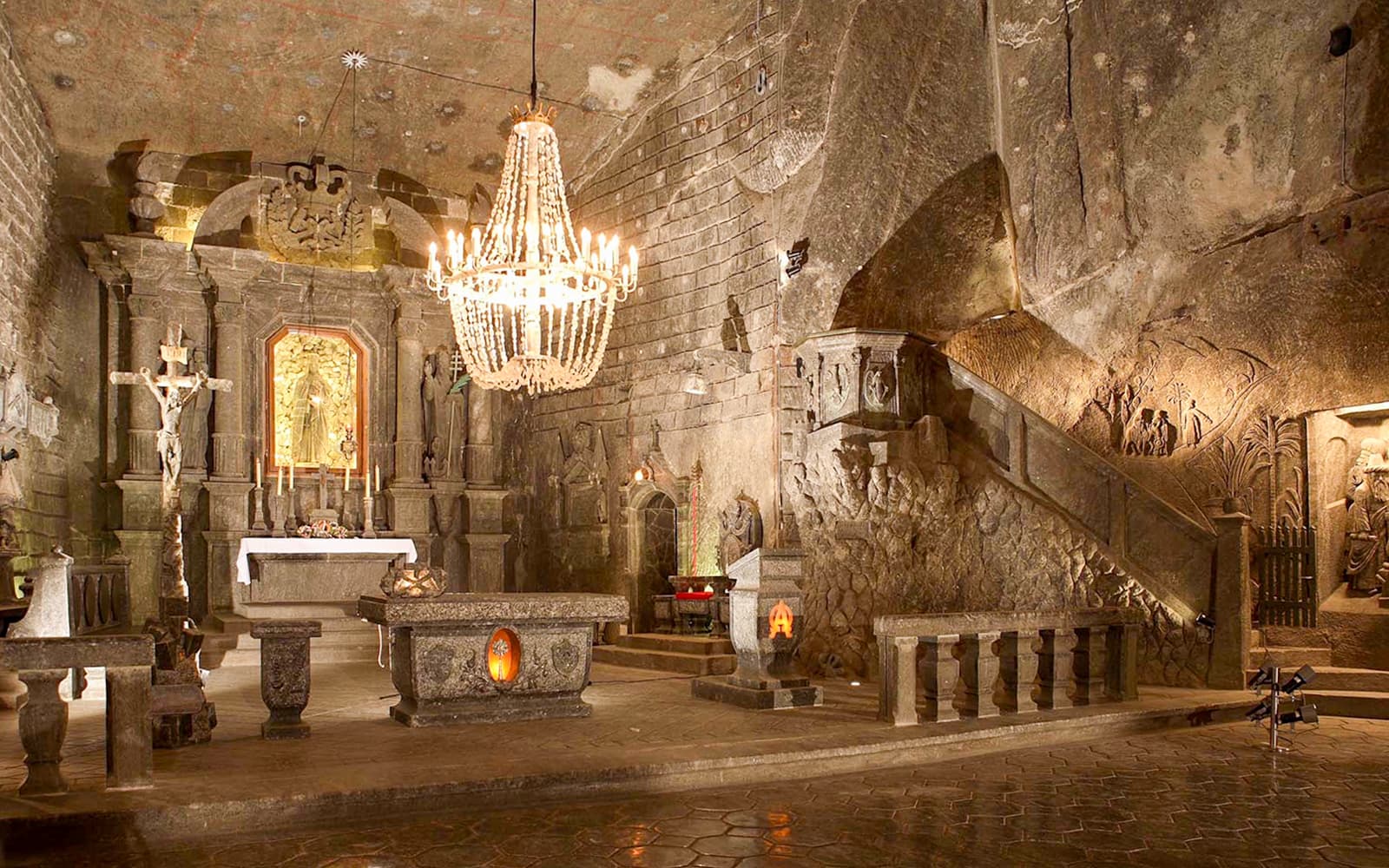 Full-Day Guided Tour of Wieliczka Salt Mine & Krakow Vodka Factory Museum with Vodka Tasting tickets in Krakow - Activities | TickYourList