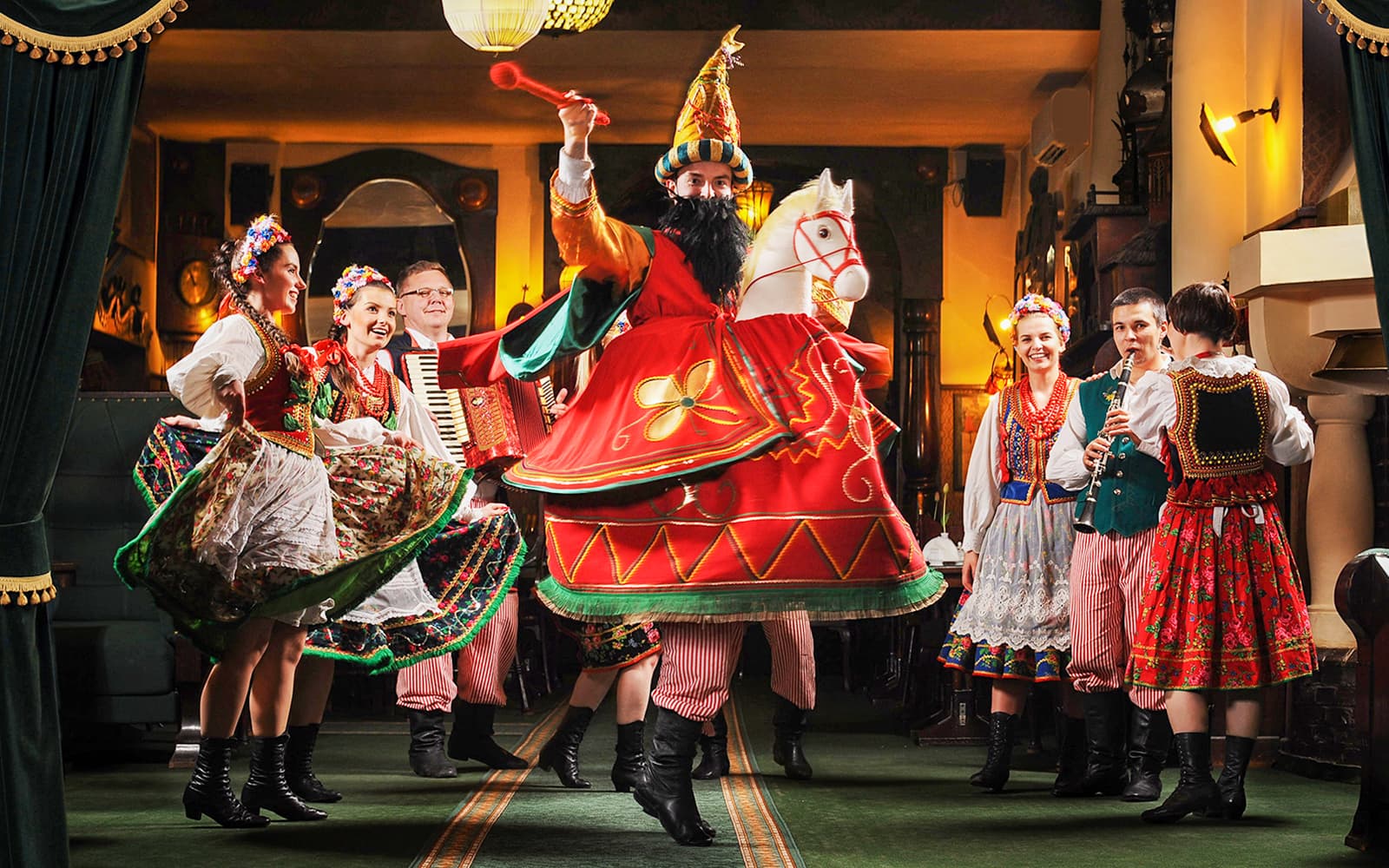 Tickets to Folk Show & 3-Course Dinner at Jama Michalika Cafe in Krakow - Activities | TickYourList