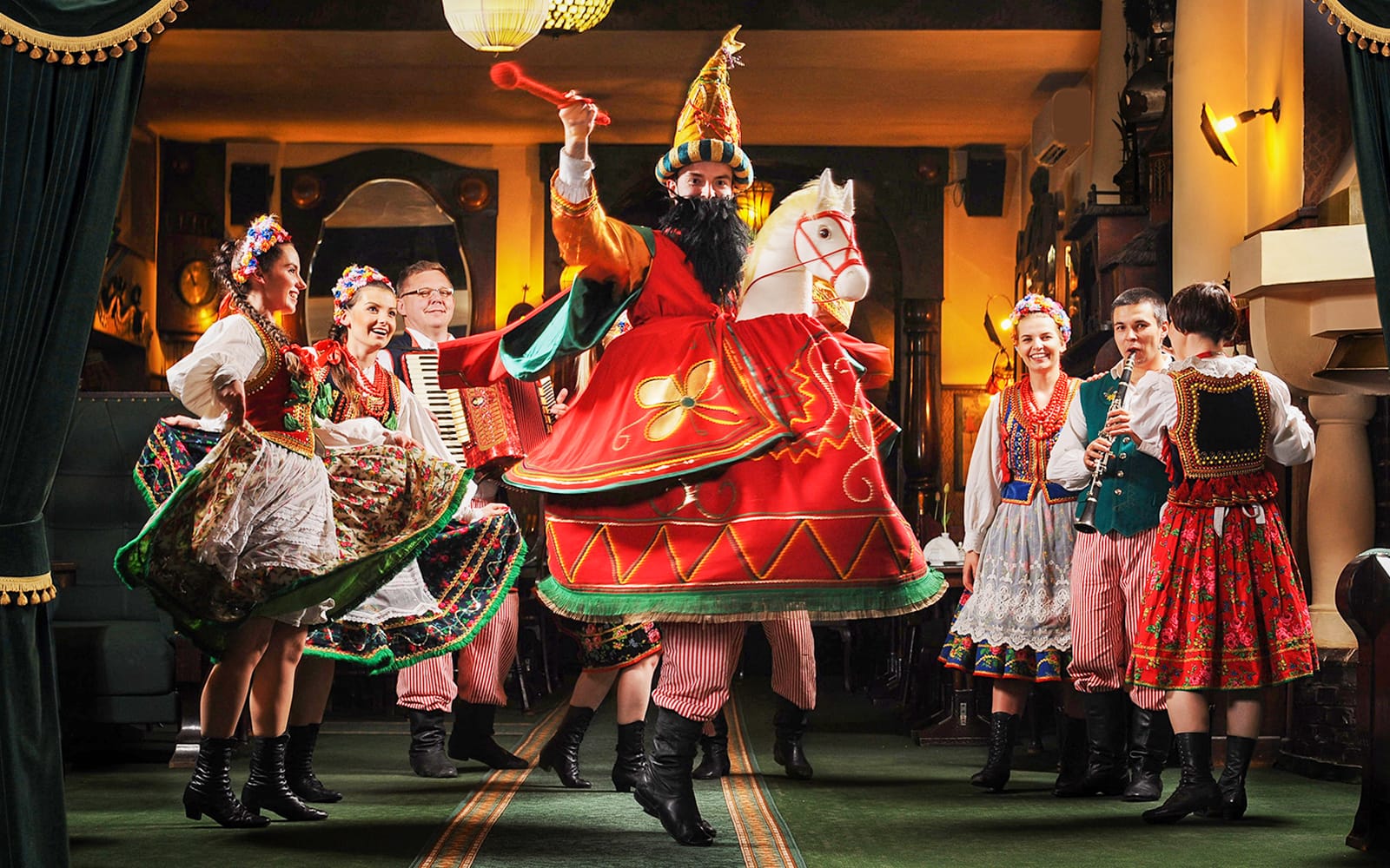 Tickets to Folk Show & 3-Course Dinner at Jama Michalika Cafe in Krakow - Activities | TickYourList