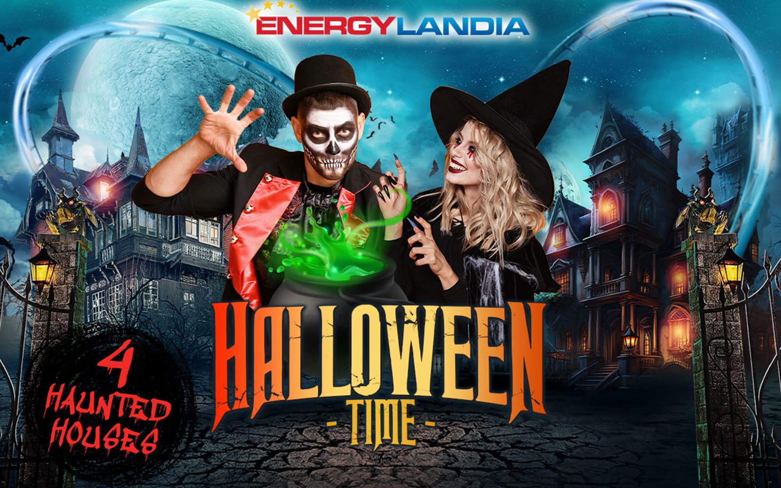 Fast-Track Tickets to Special Halloween Event at Energylandia