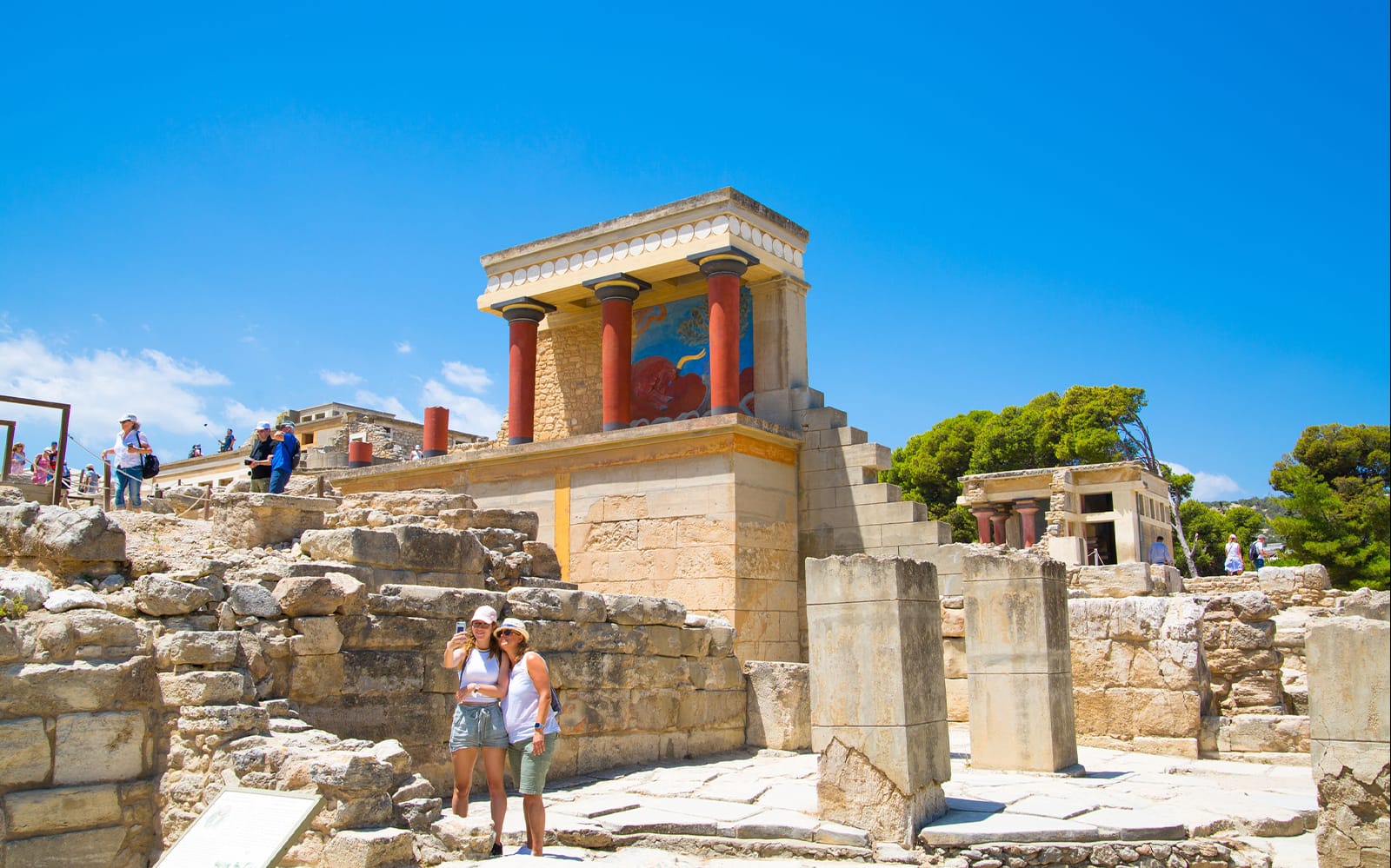 Knossos Palace Archaeological Site Tickets with Audio Guide experience in Heraklion | TickYourList