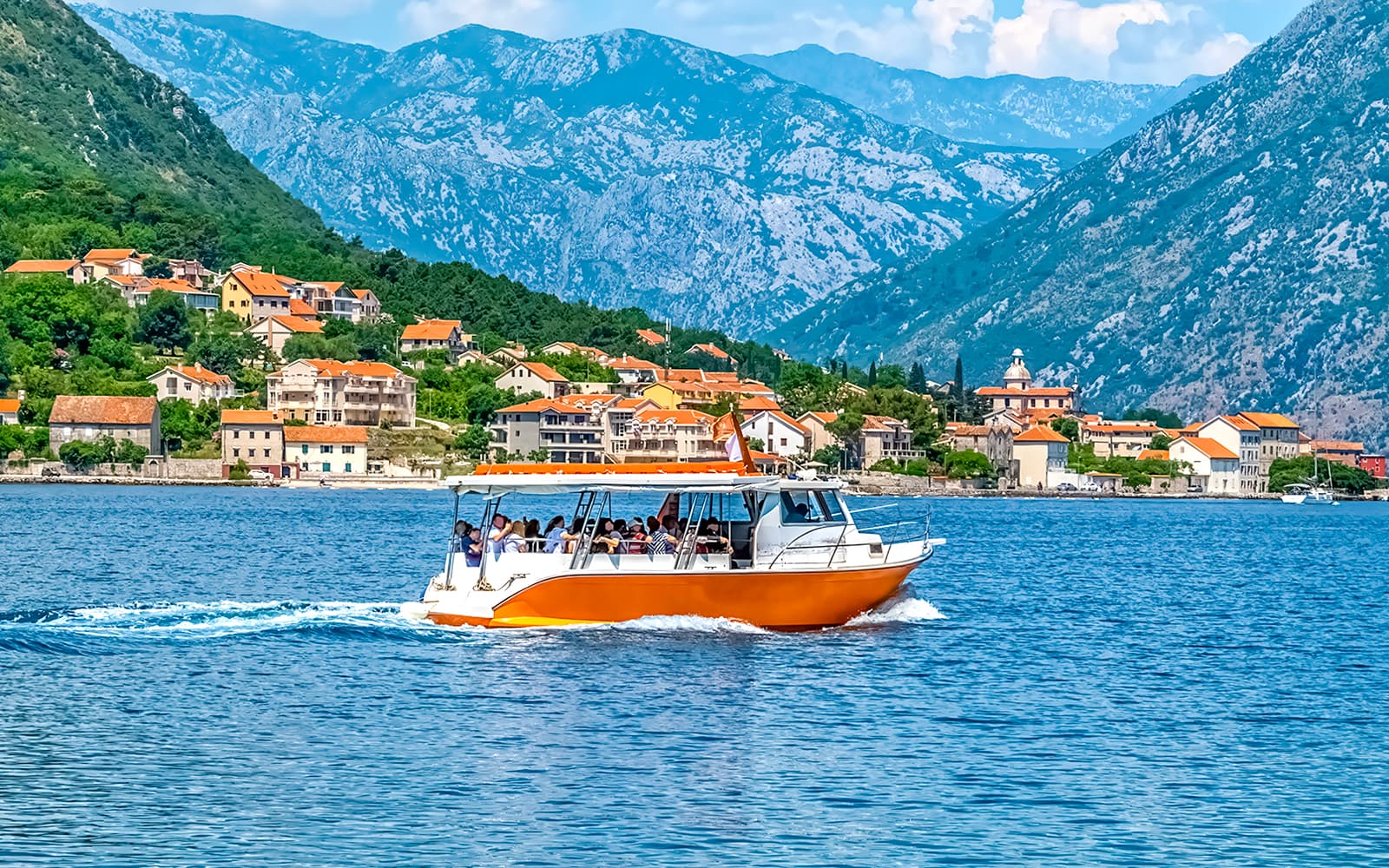 From Kotor: 3-Hour Blue Cave & Our Lady of the Rock Guided Speedboat Tour