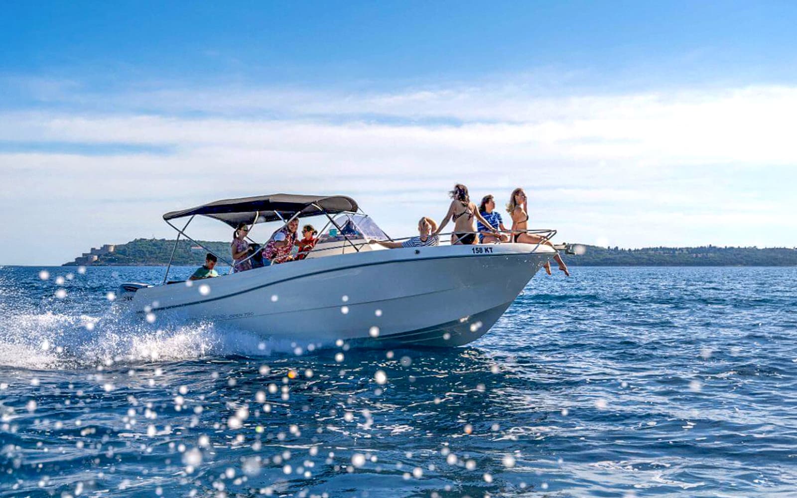 From Kotor : 3-Hour Private Blue Cave & Bay of Kotor Speedboat Tour (Up to 6 People)
