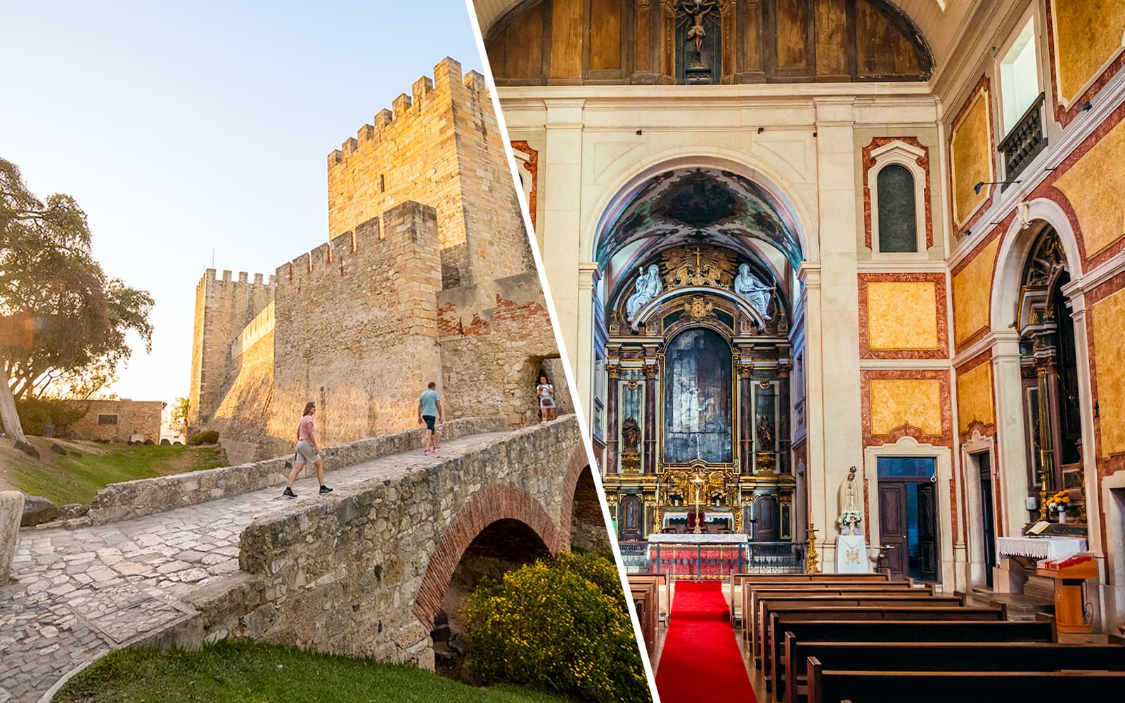 Combo (Save 3%): São Jorge Castle Tickets + Access to Church Tower & Free Drink