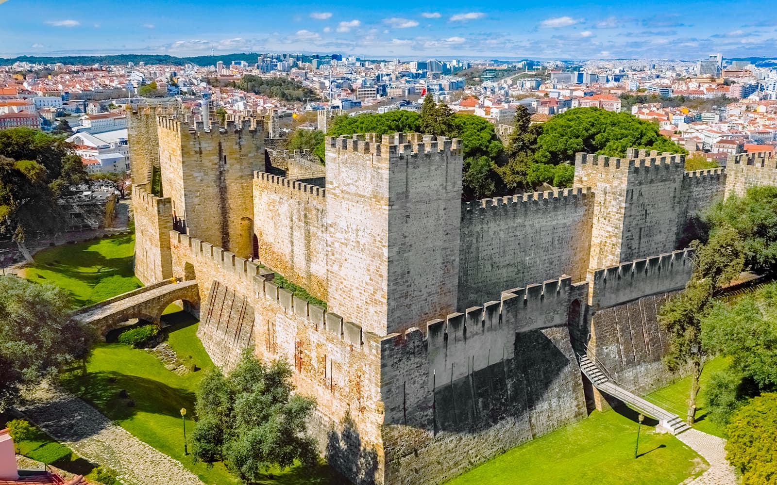 Combo (Save 3%): São Jorge Castle Tickets + Access to Church Tower & Free Drink in Lisbon - Attractions | TickYourList