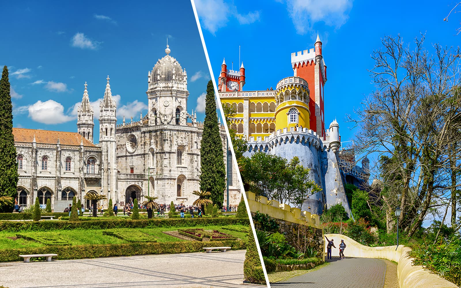 Combo (Save 3%): Jerónimos Monastery + Pena Palace & Park Tickets