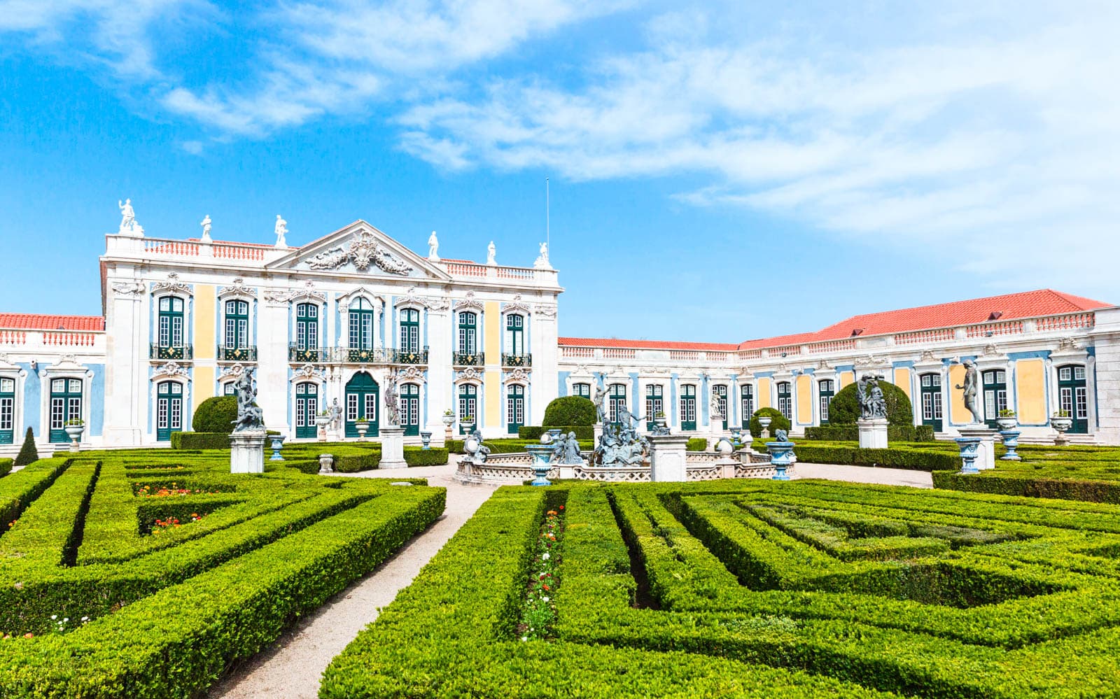 Combo (Save 5%): National Palace of Pena & Park + National Palace of Queluz & Gardens tickets in Lisbon - Highlights | TickYourList