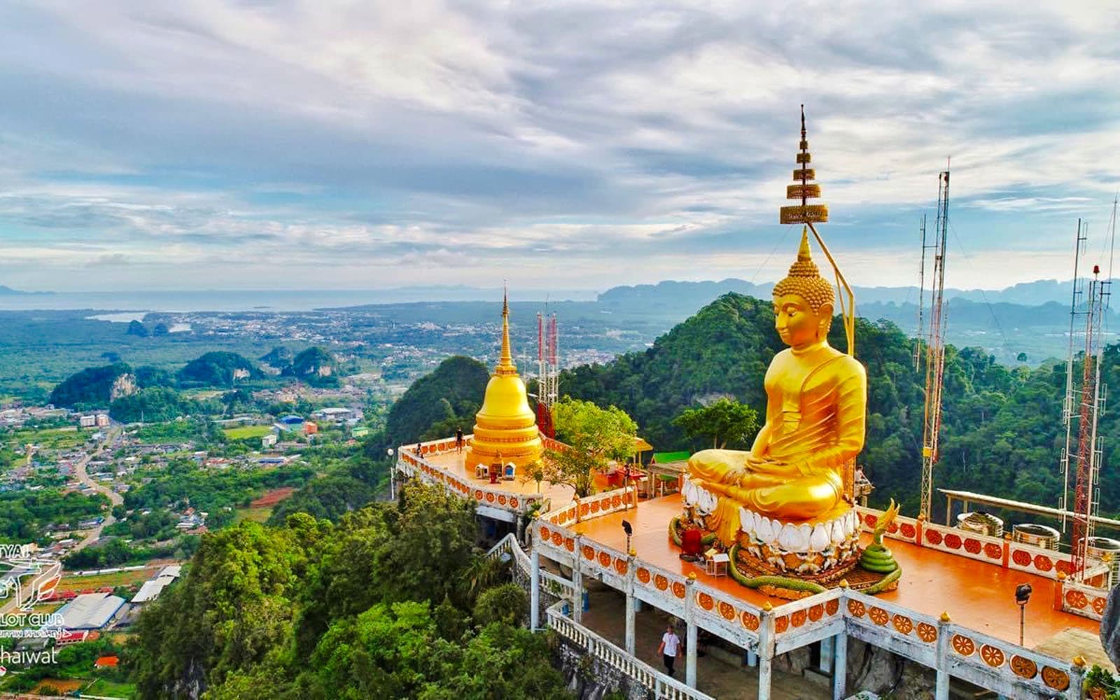 Krabi: Tiger Cave Temple, Emerald Pool & Hot Springs Tour