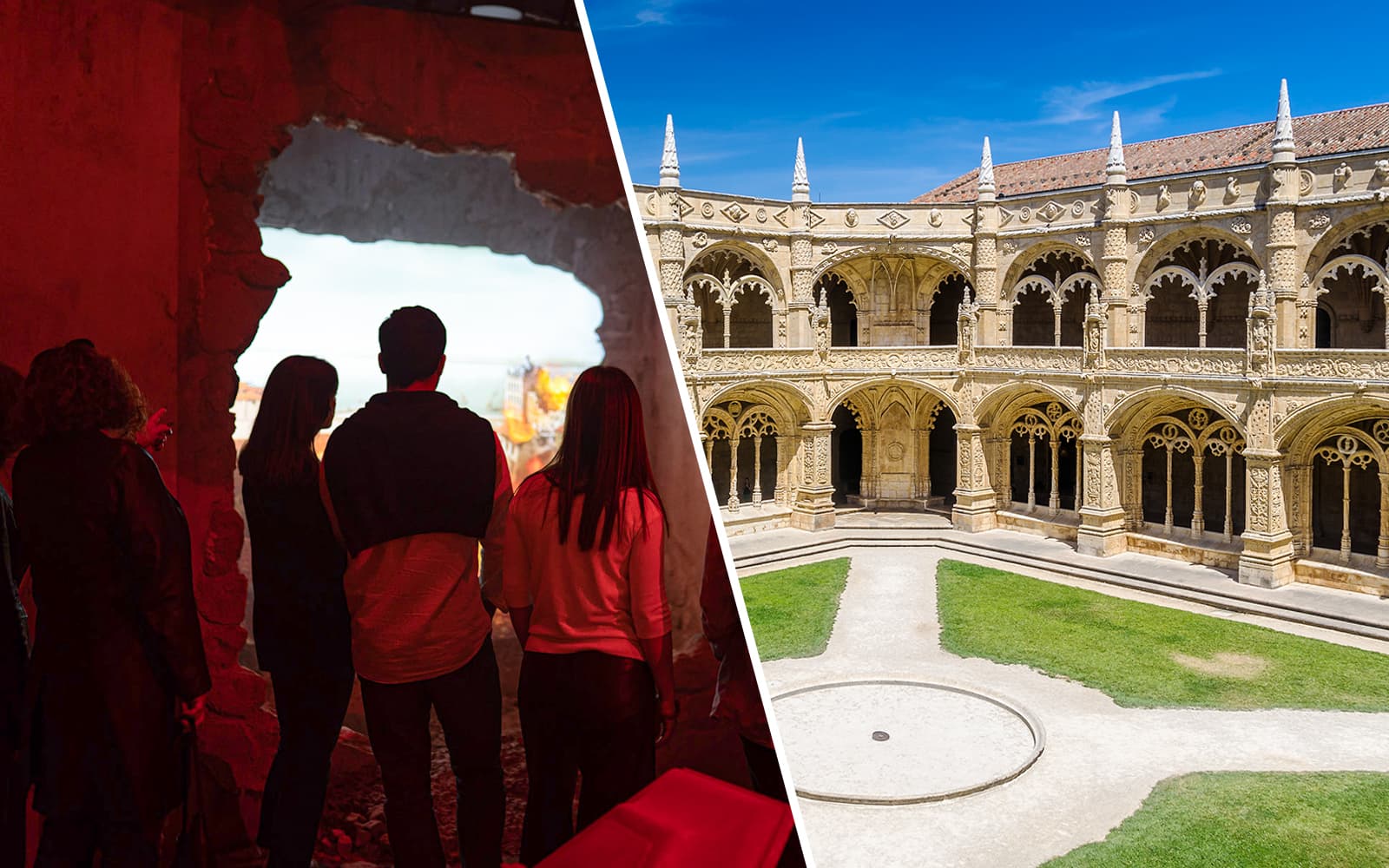 Combo: Quake Lisbon Earthquake Museum + Jerónimos Monastery Tickets