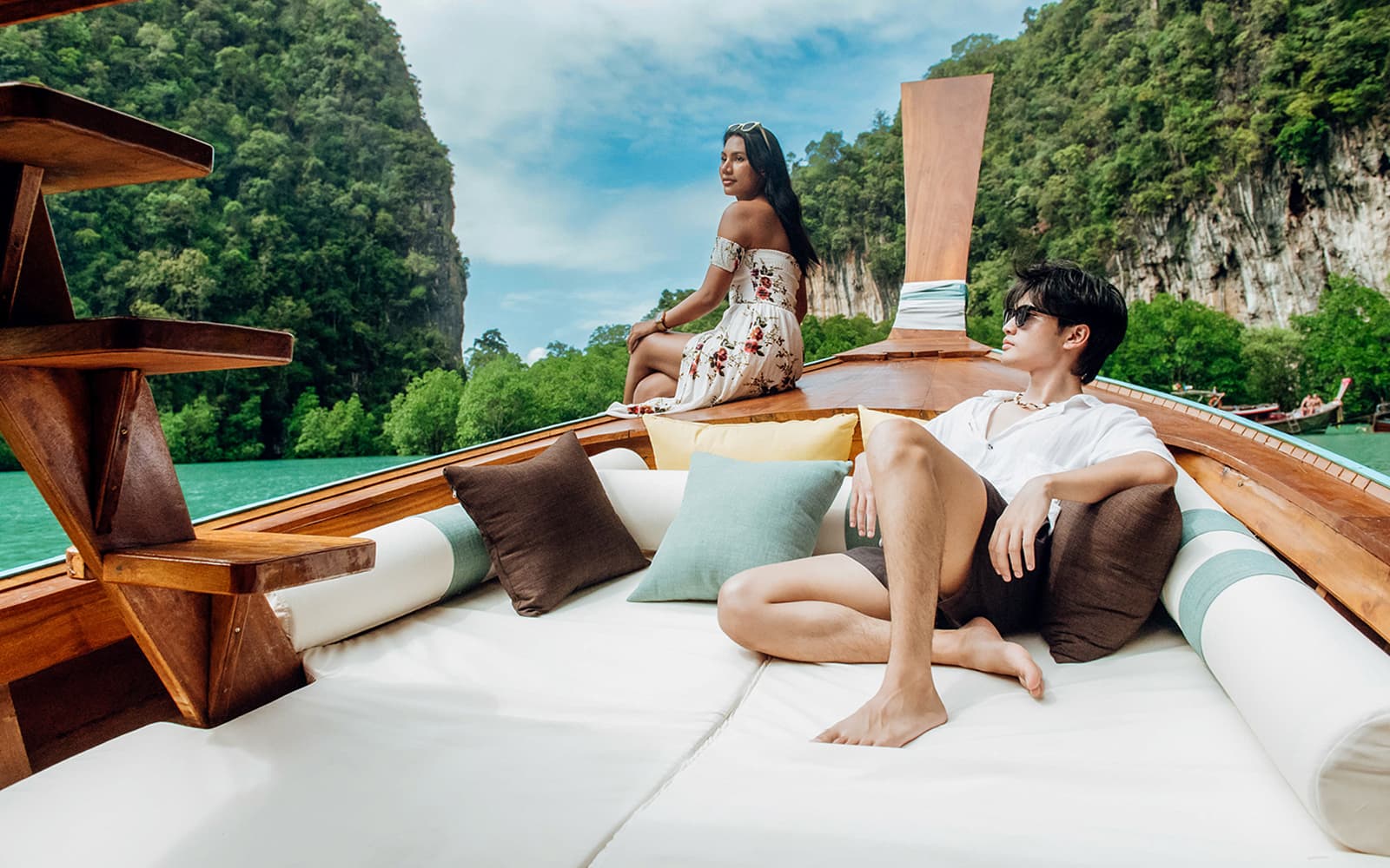 Private Luxury Longtail Boat Island Half-Day Tour in Krabi tickets in Krabi - Highlights | TickYourList