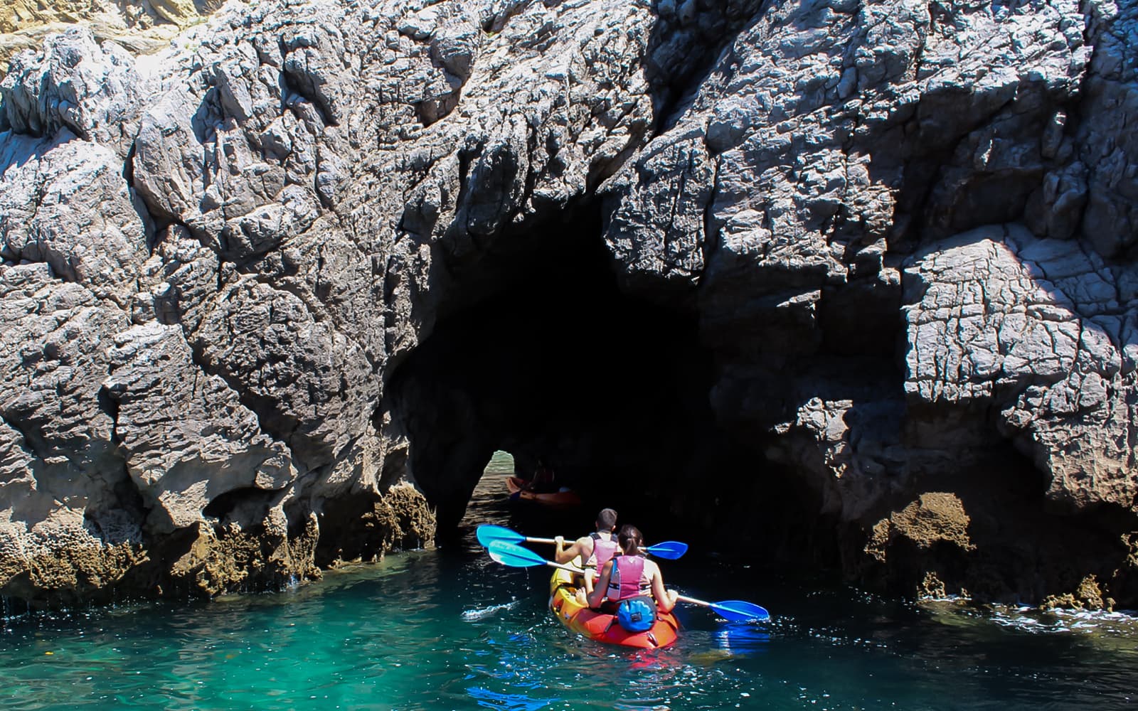 Guided Kayak Tour in Arrábida Natural Park with Optional Transfer tickets in Lisbon - Highlights | TickYourList
