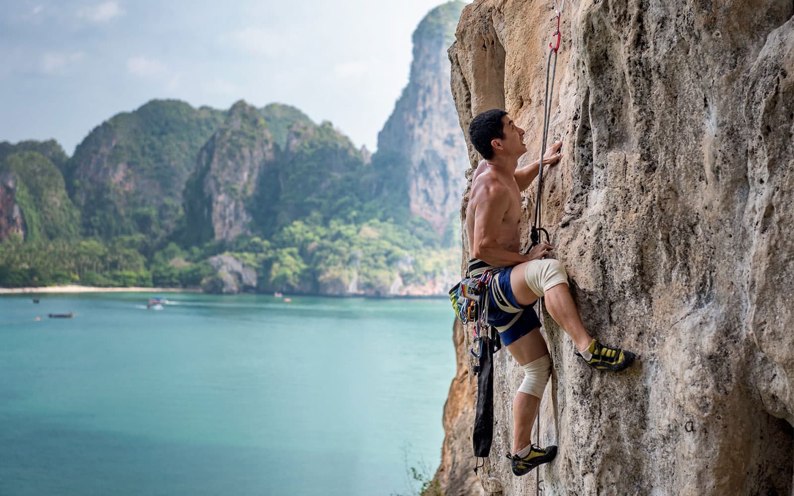 Krabi: Rock Climbing Course at Railay Beach with Hotel Transfers experience tickets in Krabi | TickYourList