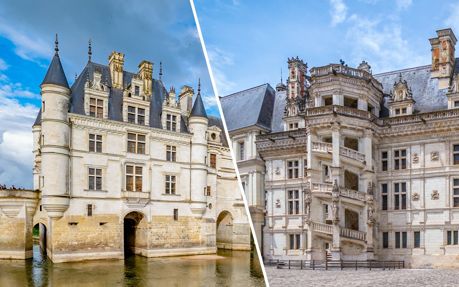 Combo (Save 10%): Chenonceau Castle + Royal Blois Castle Tickets