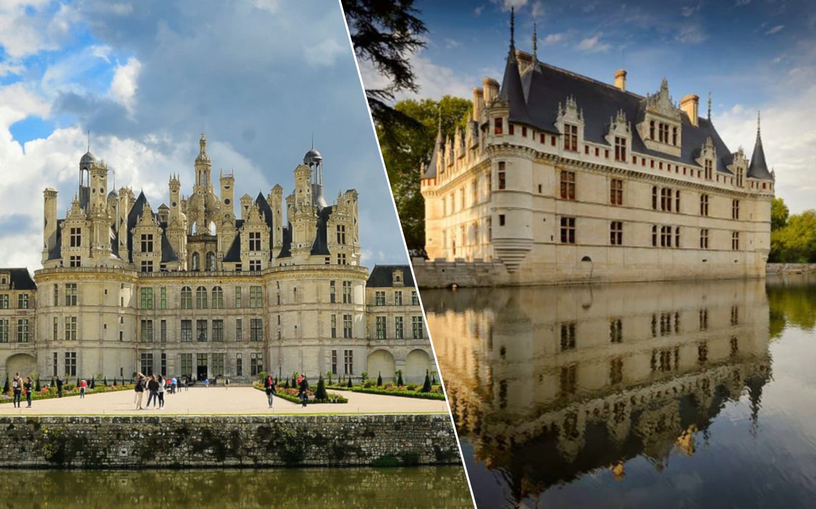 Combo (Save 6%): Chambord + Azay le Rideau Castle Tickets