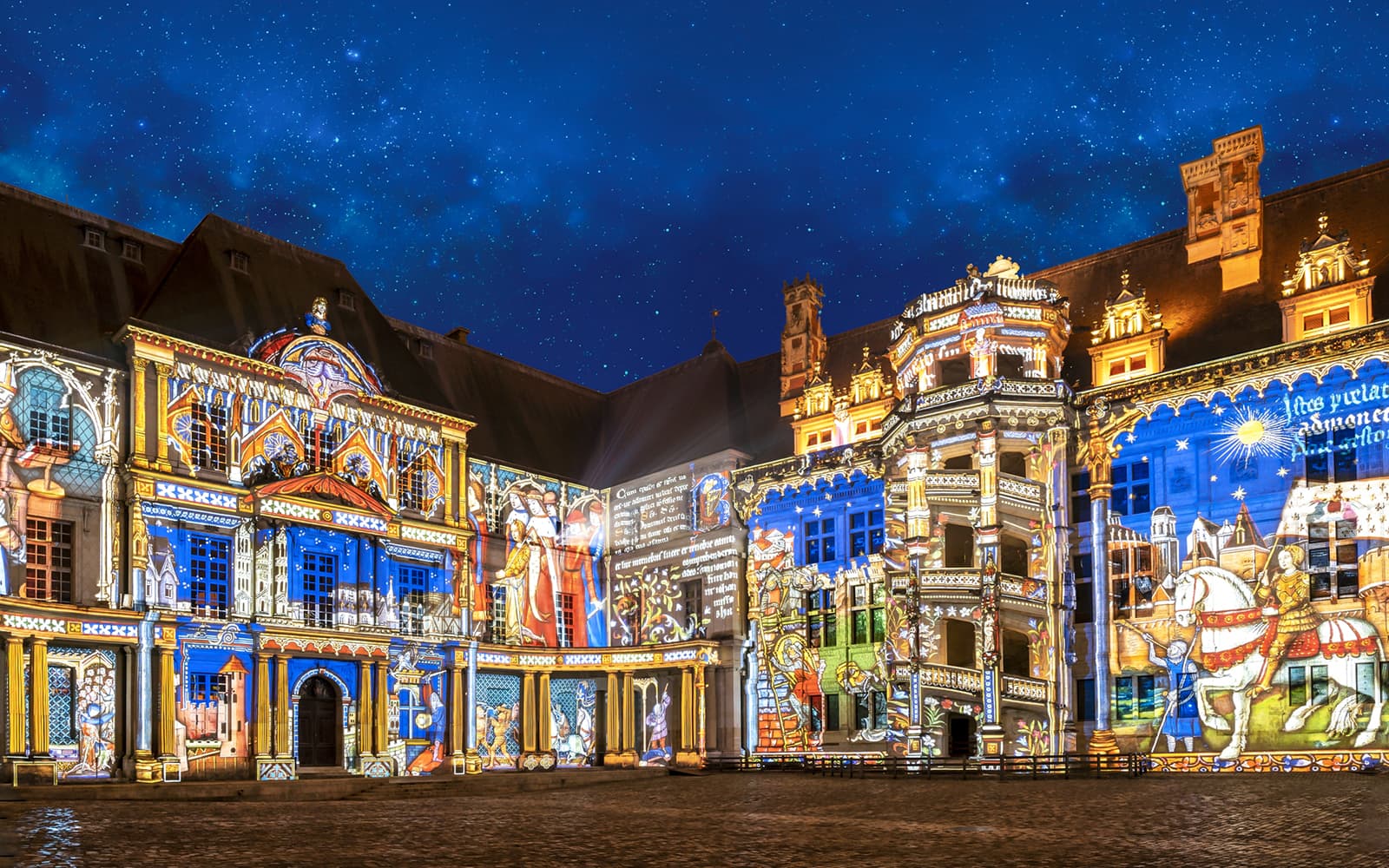 Sound and Light Show at Royal Blois Castle with Skip-the-Line Tickets