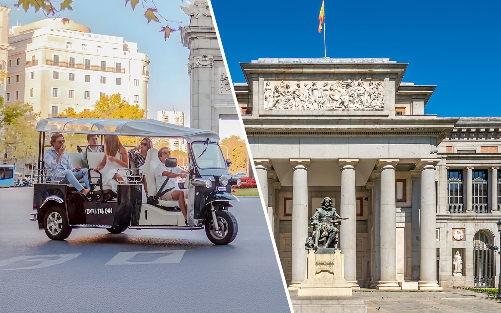 Combo (Save 5%): Prado Museum Tickets with Audio Guide + 2-hour Welcome Tuk-Tuk City Tour
