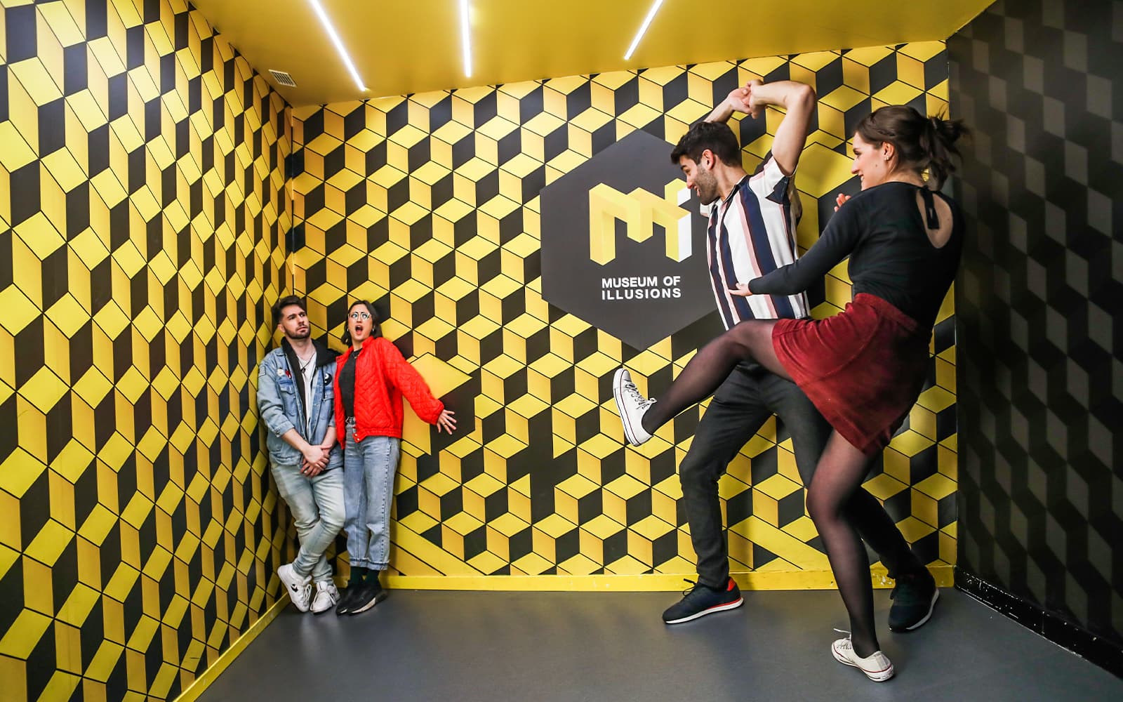 Combo (Save 11%): Museum of Illusions Tickets + Madrid Hop-on-Hop-Off Bus Tour in Madrid - Highlights | TickYourList