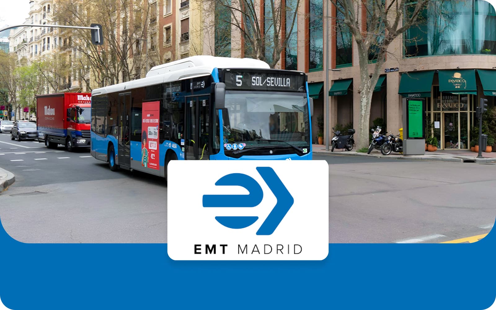 EMT Madrid One-Way Tickets: Madrid Barajas Airport to/from Madrid Atocha Bus Station