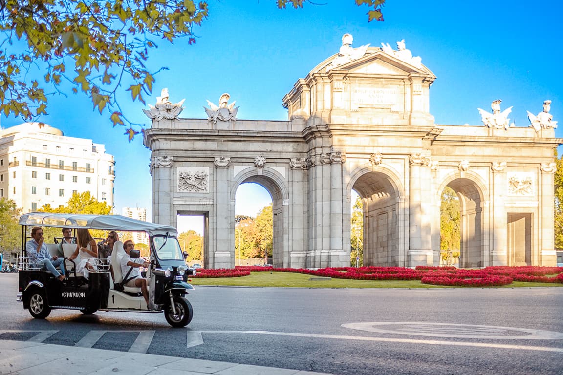 Madrid Tuk Tuk City Tour tickets in Madrid - Highlights | TickYourList