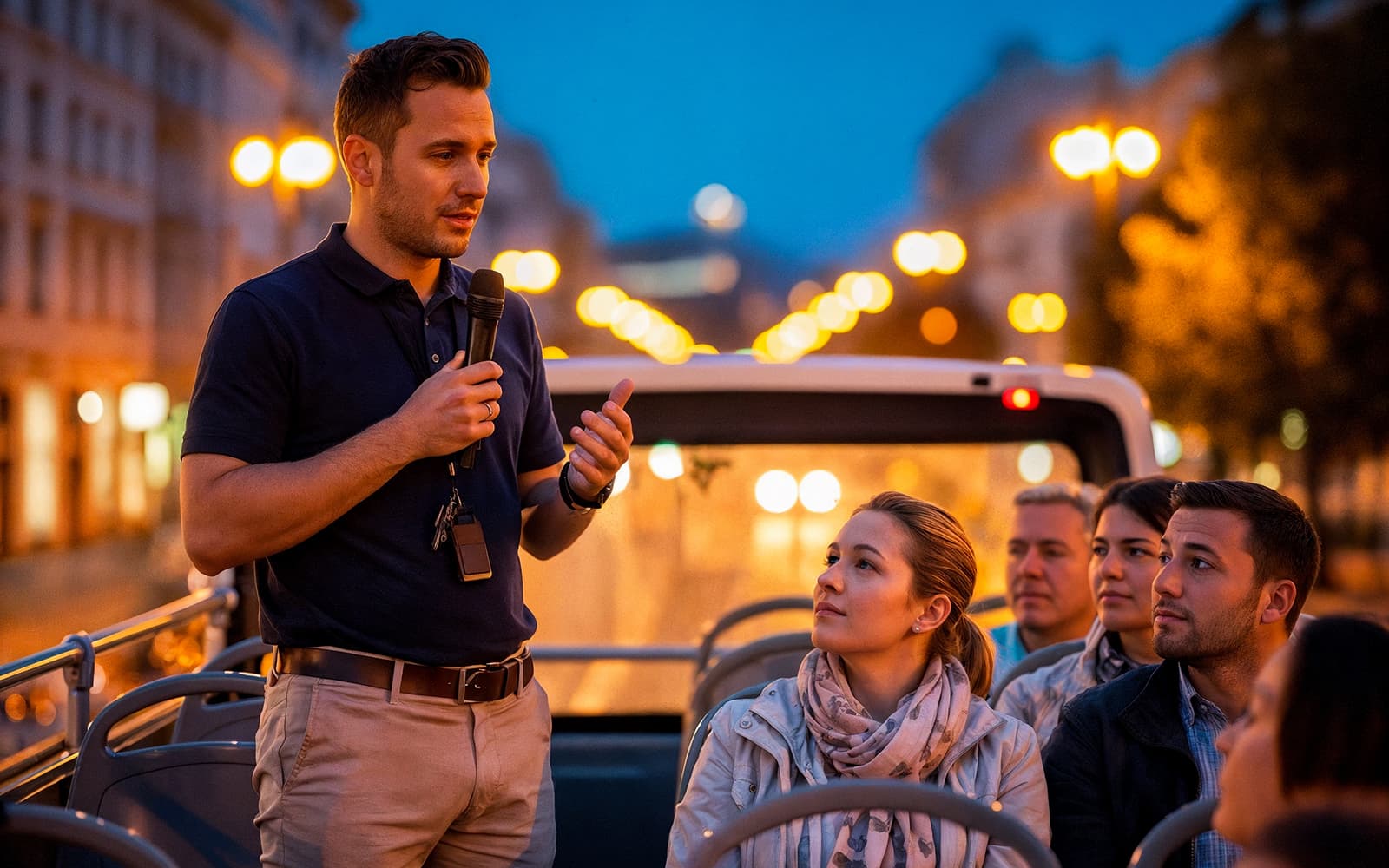 Madrid City Tour: Panoramic Night Bus Tour