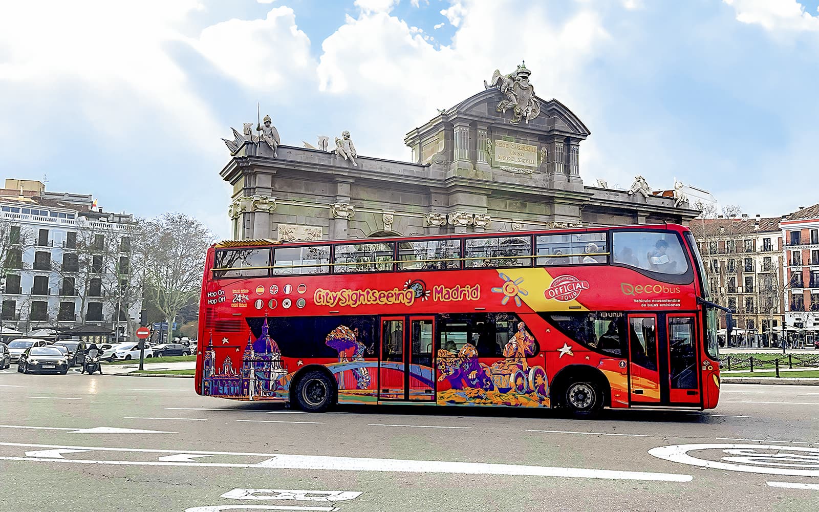 City Sightseeing: Madrid Hop-on Hop-off Bus Tour with Optional Skip-the-Line Prado Gallery Tickets