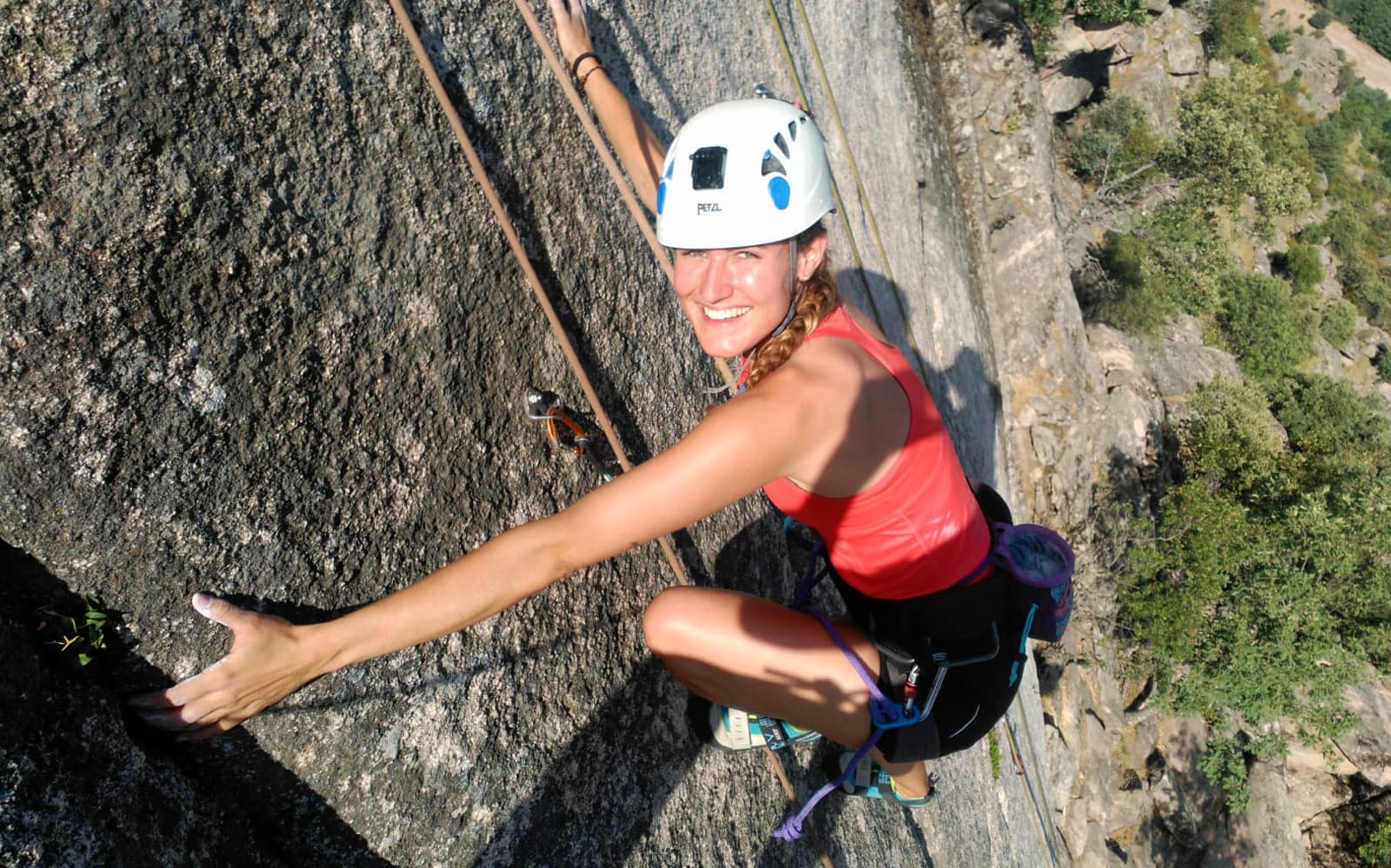 Guadarrama National Park Rock Climbing in Madrid with Transfers
