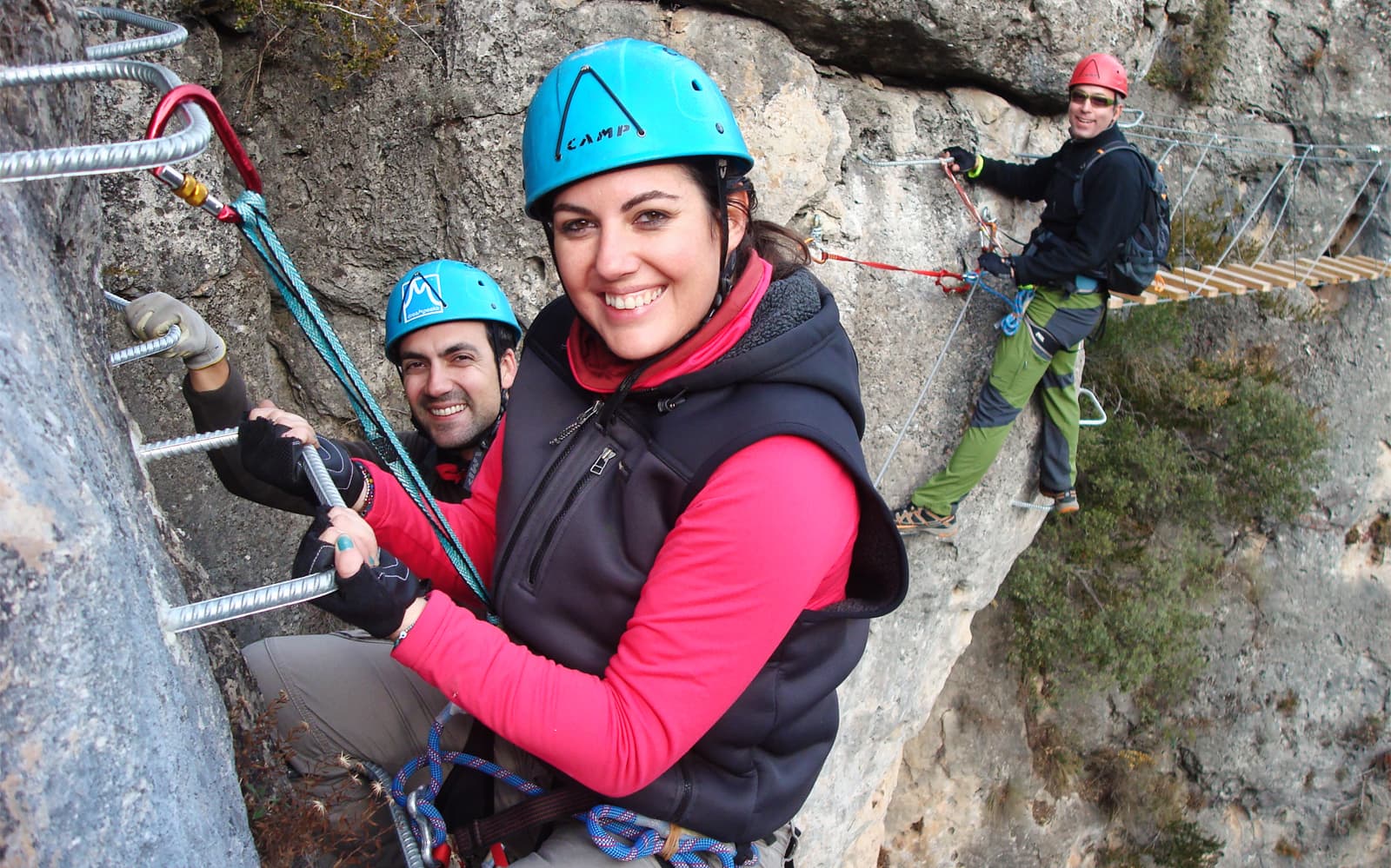 Via Ferrata Boca del Infierno Climb in Madrid with Transfers