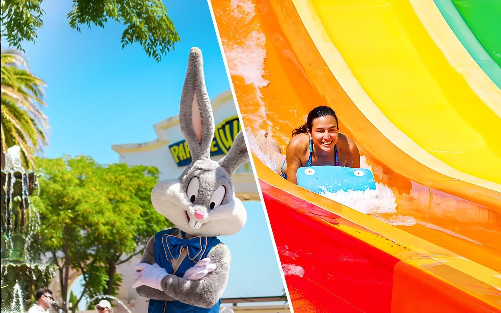 Combo: Parque Warner Tickets + Aquopolis Villanueva de la Cañada