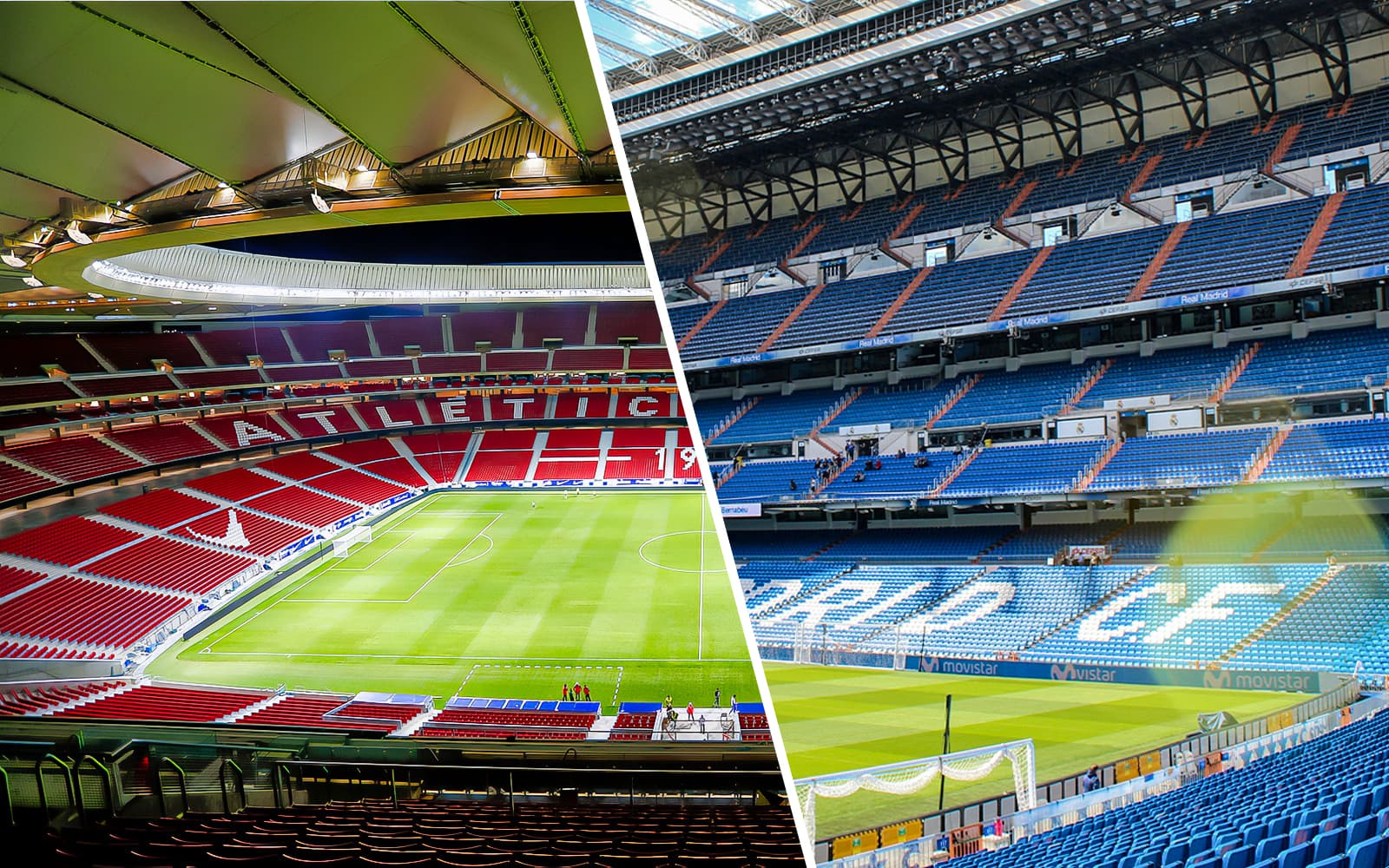 Combo: Atlético Madrid + Santiago Bernabeu Stadium Tickets