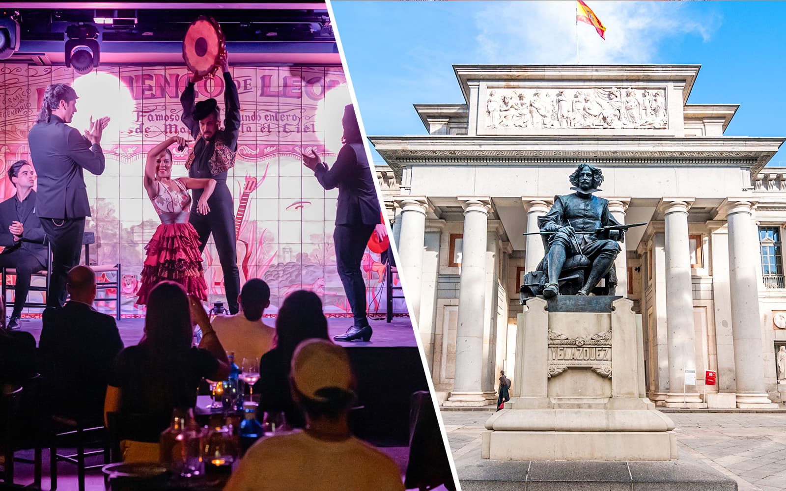 Combo: Flamenco de Leones Show + Prado Museum Tickets
