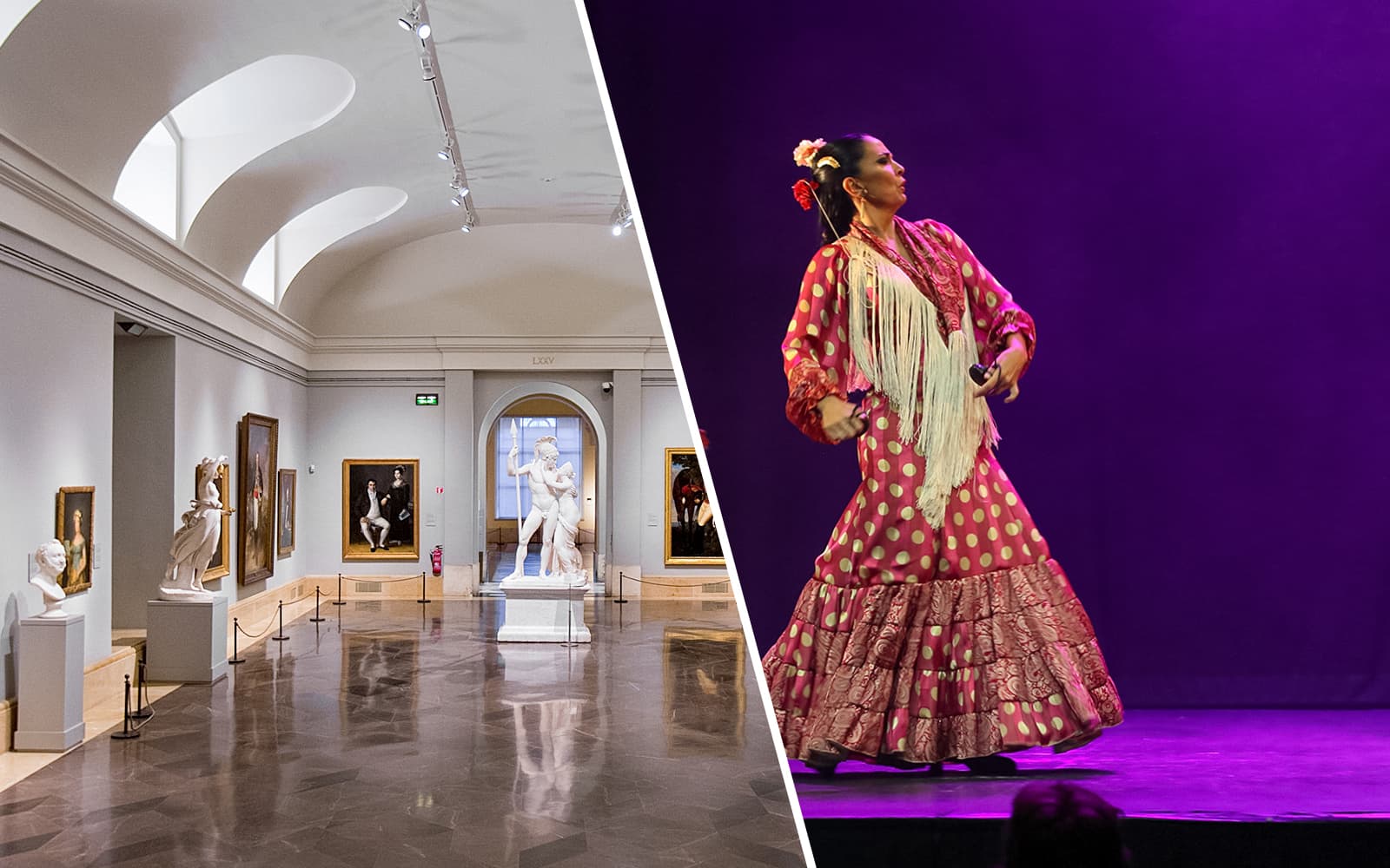 Combo: Museo del Prado Tickets + Teatro Flamenco Emotions Show