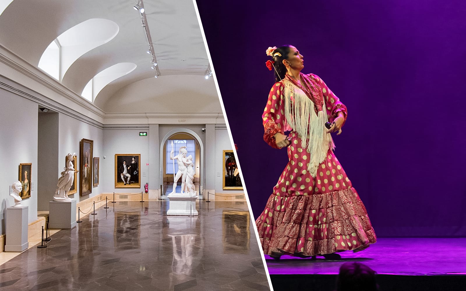 Combo: Museo del Prado Tickets + Teatro Flamenco Emotions Show
