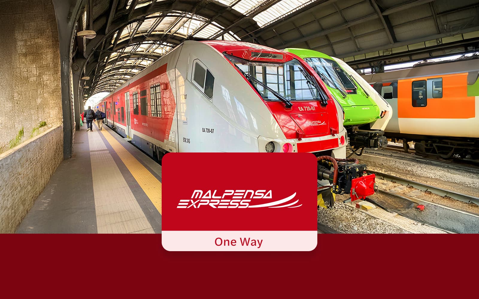 Malpensa Express: One-Way Train Transfers between Malpensa Airport T1/T2 and Central/Cadorna Station