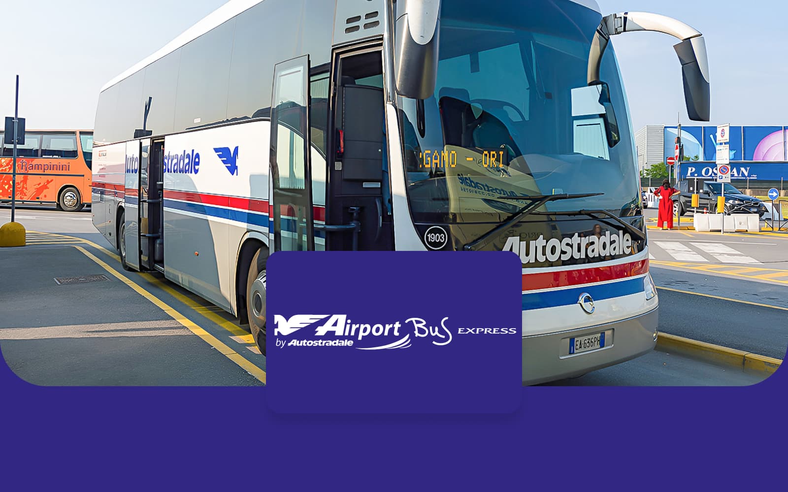 Bus Transfers: Milan Malpensa Airport to/from Milan Center by Autostradale