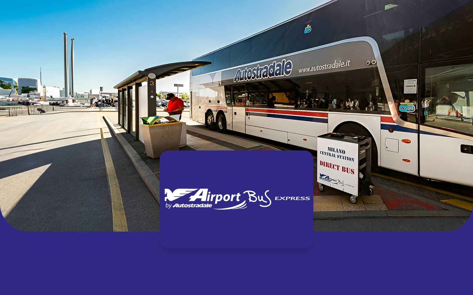 Autostradale Airport Express One-Way Tickets: Milan Linate Airport to/from Milan Centrale