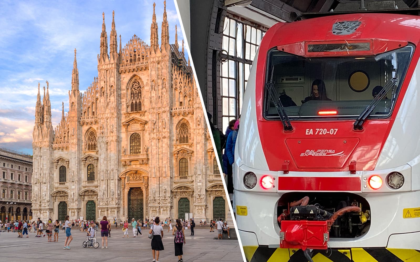 Combo (Save 3%): YesMilano City Pass: Attractions & Free Public Transport + Malpensa Express One-Way Ticket: Milan Malpensa Airport to Central Station