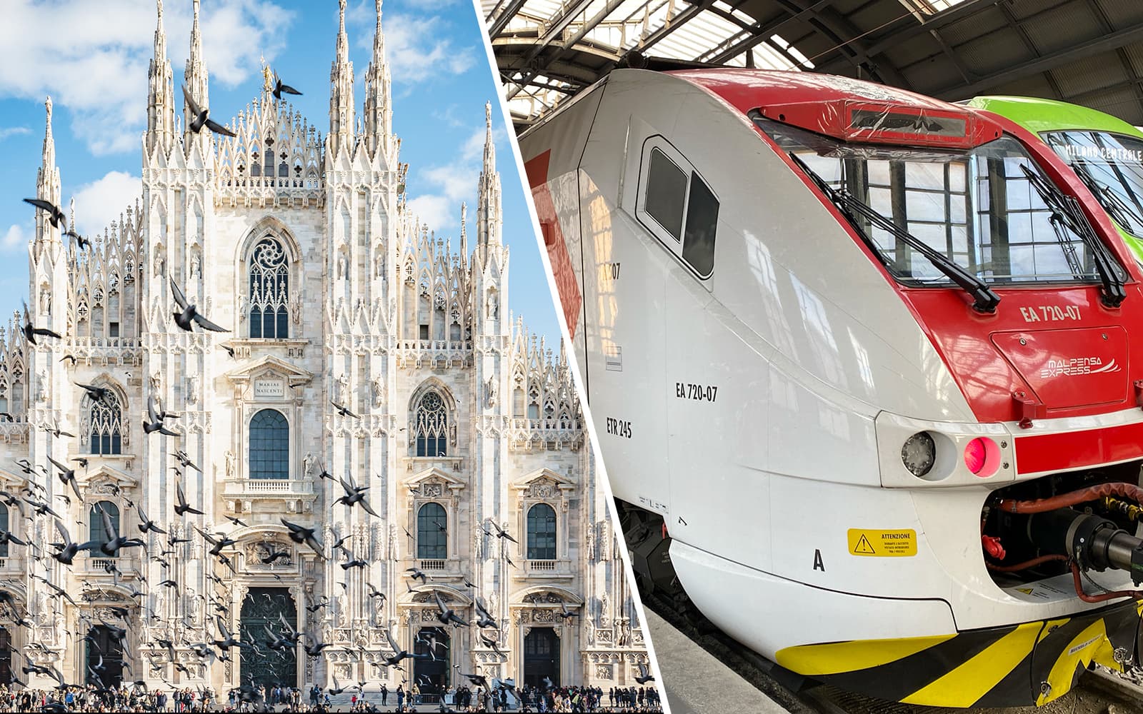 Combo (Save 3%): One-Way Malpensa Express + Milan Cathedral, Museum & Rooftop Tickets