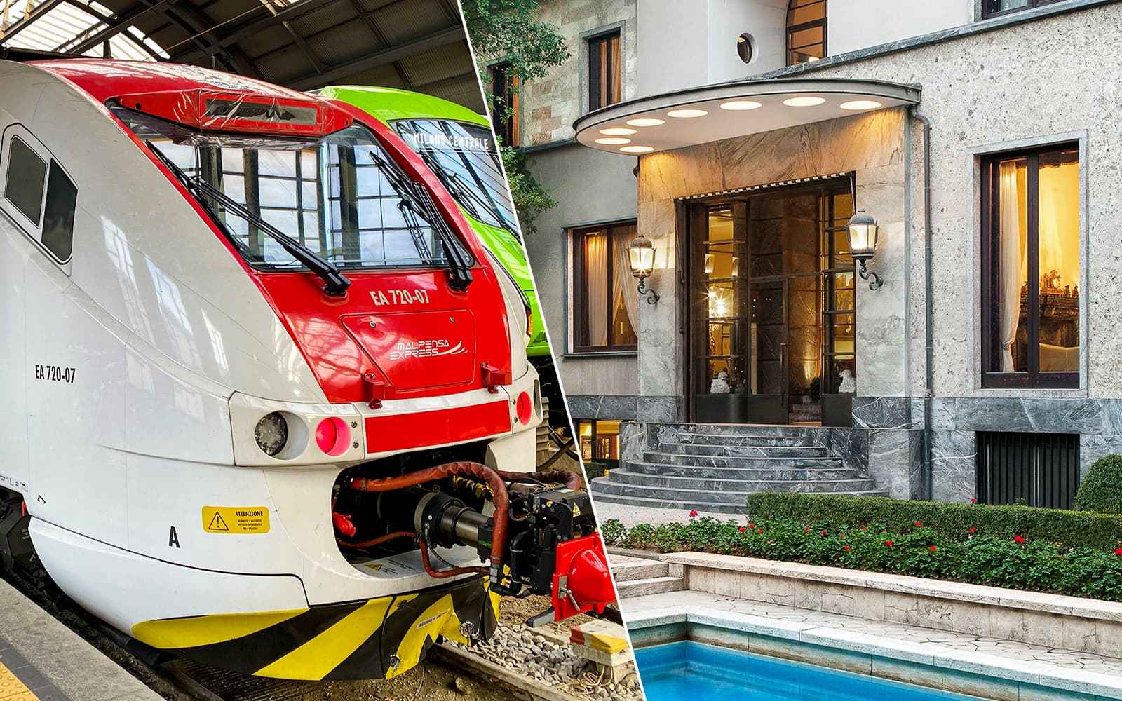 Combo: One-Way Malpensa Express + Villa Necchi Campiglio Tickets