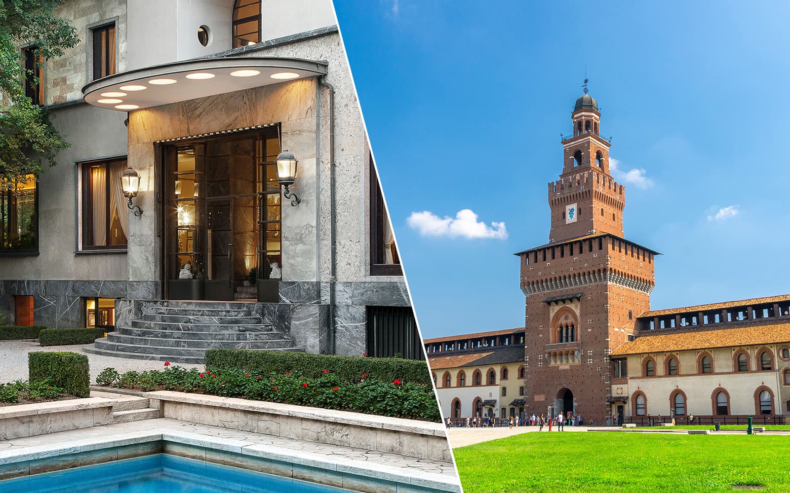 Combo: Villa Necchi Campiglio + Sforza Castle Tickets