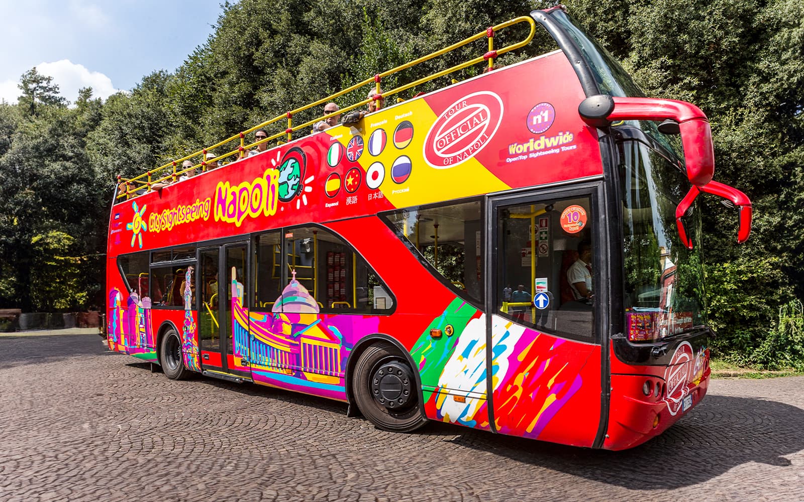 City Sightseeing: Naples Hop-on Hop-off Bus Tour