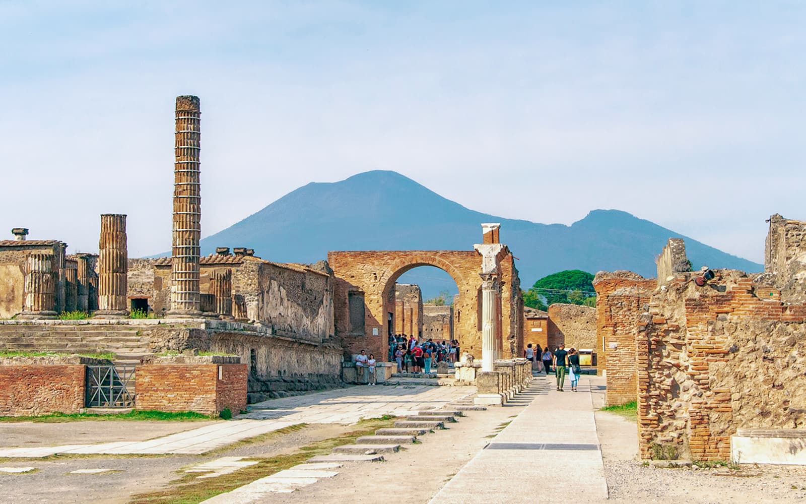 From Naples: Pompeii, Herculaneum & Vesuvius Day Trip with Transfers tickets in Naples - Attractions | TickYourList